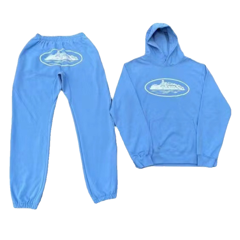 Trendy Street Loose Hoodie Set for Men, American Trendy Brand Hip Hop Skateboarding, Casual Couple Set, Spring and Autumn Clothes