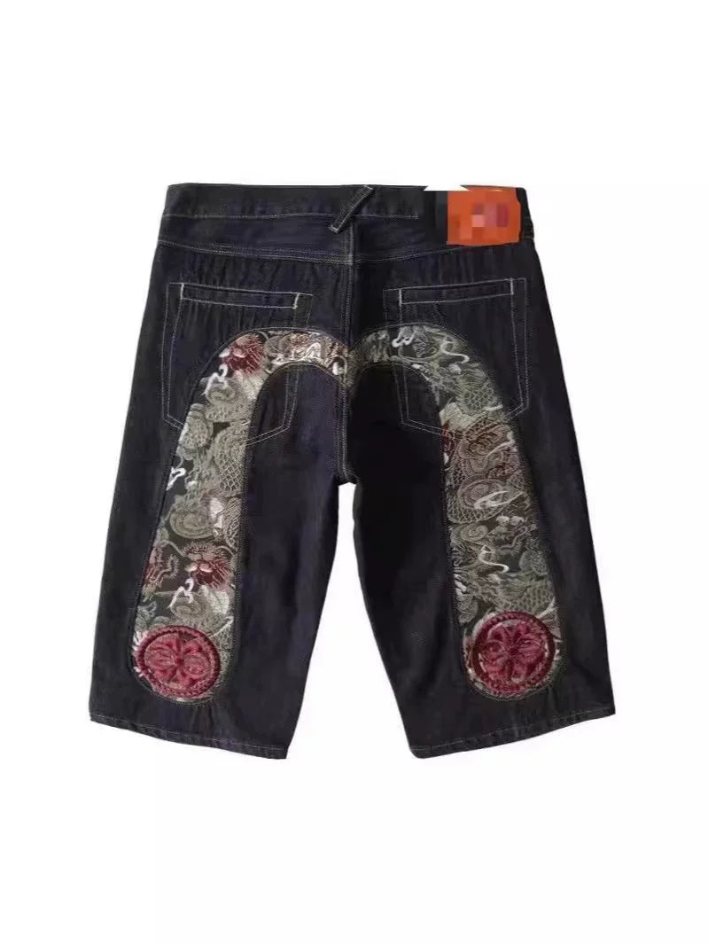 Vintage Graphic Denim Jorts