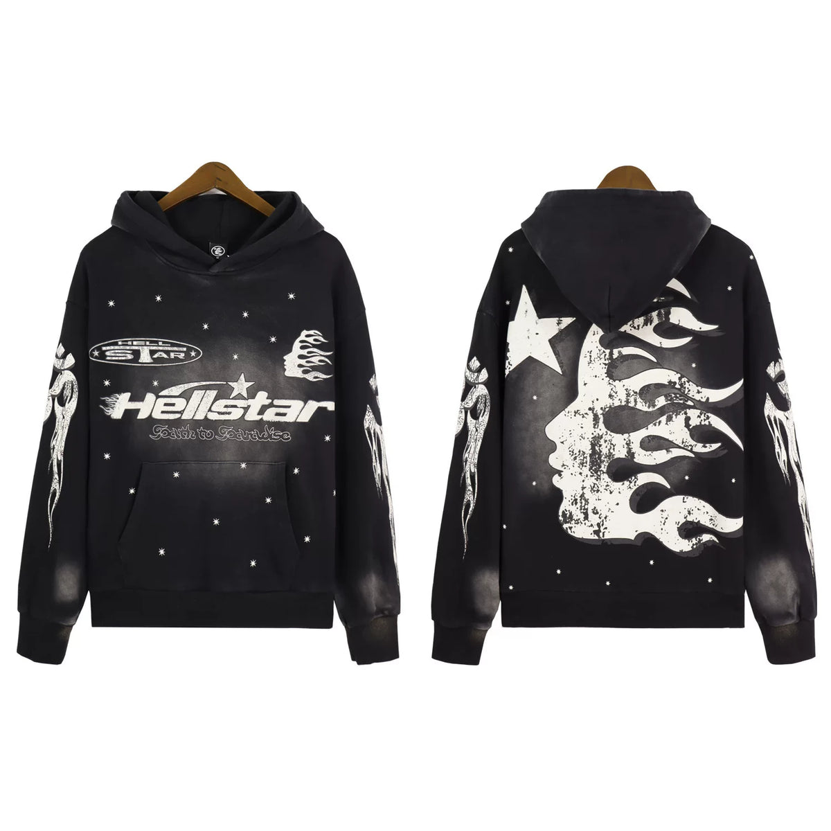 Hellstar Vintage Graphic Hoodie