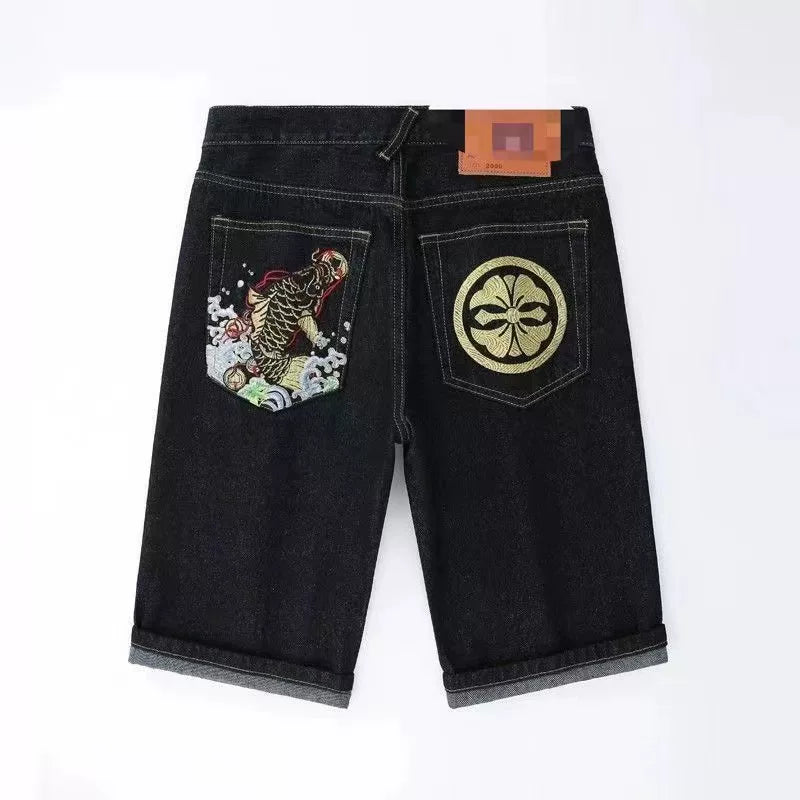 Vintage Graphic Denim Jorts