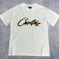 Corteiz Classic Star-Logo Graphic Tee - White & Navy Streetwear T-Shirt