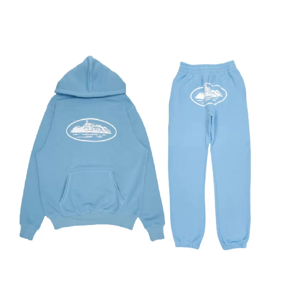 Trendy Street Loose Hoodie Set for Men, American Trendy Brand Hip Hop Skateboarding, Casual Couple Set, Spring and Autumn Clothes